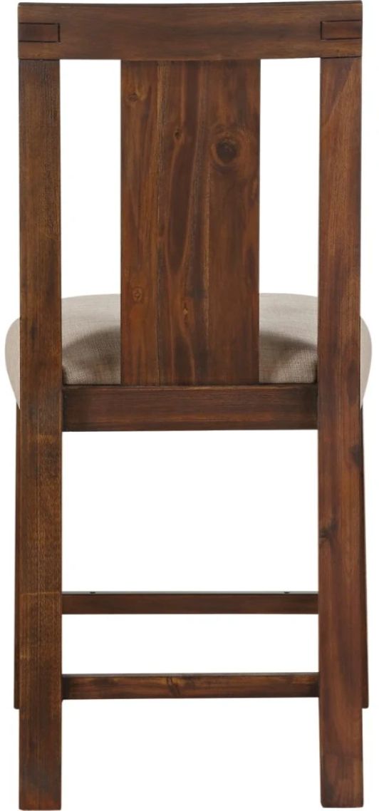 Modus Furniture Meadow Brick Brown Counter Stool-4