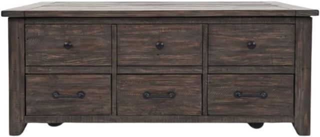 Jofran Inc. Madison County Harris Barnwood Lift Lid Cocktail Table-1