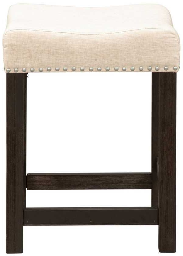 Liberty Furniture Heatherbrook Ash/Charcoal Console Stool-2