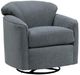 Cozy Life Fisher Blue Swivel Glider Chair-0