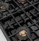 ZLINE Autograph Edition Paramount 30" 4.2 Cu. Ft. Satin Stainless Steel Gas Range with 4 Burner DuoPro™ Cooktop, Convection Gas Oven, White Matte Door and Matte Black Accents-4