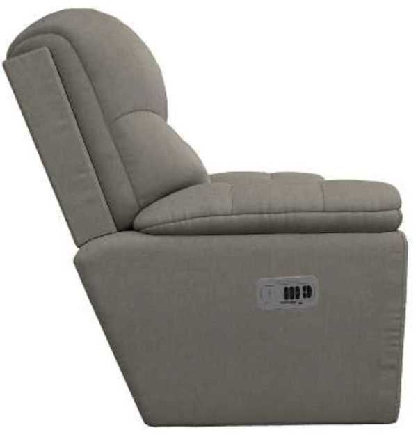 La-Z-Boy® Morrison Fog Power Wall Recliner with Headrest and Lumbar-3