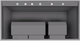 Vent-A-Hood® Designer Series 48" Gunsmoke Wall Mounted Range Hood-1
