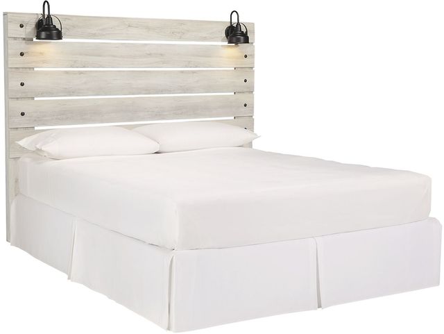 Signature Design by Ashley® Cambeck Whitewash King Panel Headboard-2