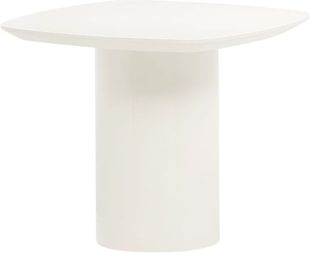 Michael Amini® Le Montreaux Cloud White End Table-0