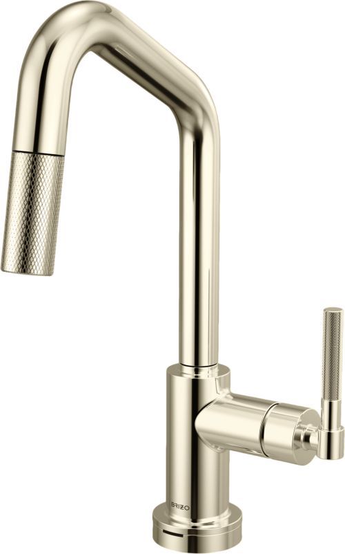 Brizo Litze® Brilliance® Polished Nickel Prep Faucet with Knurled Handle-0