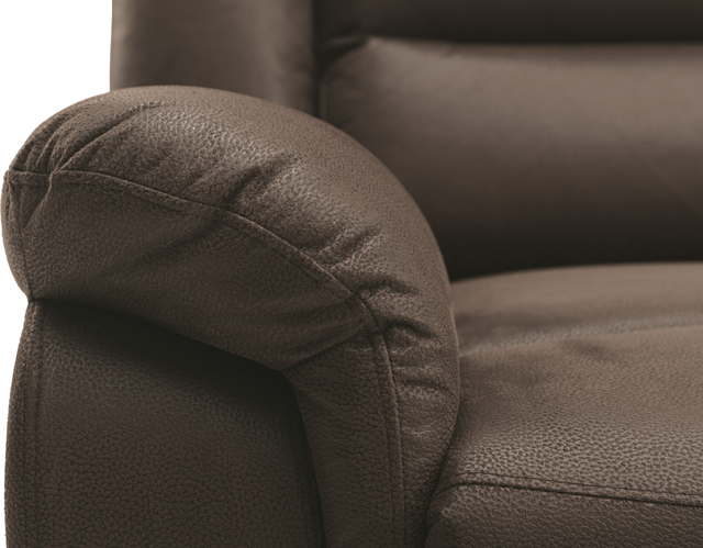 Signature Design by Ashley® Welota Brown Reclining Loveseat-4