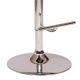 Armen Living Paris Cream Adjustable Swivel Bar Stool-1