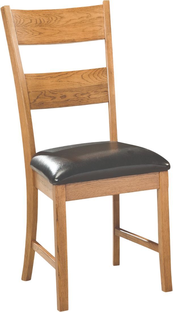 Intercon Family Dining Chestnut Ladder Back Side Chair-0