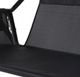 Furniture of America® Sandor Black Fabric/Steel Outdoor Swing Chair-5