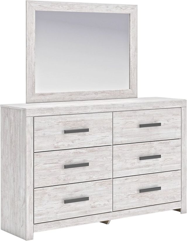 Signature Design by Ashley® Cayboni Whitewash Dresser and Mirror-0