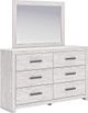 Signature Design by Ashley® Cayboni Whitewash Dresser and Mirror-0