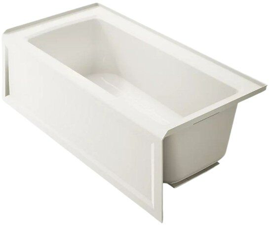 KOHLER® Archer® Biscuit 60" x 30" Alcove Bath - Right Drain-0