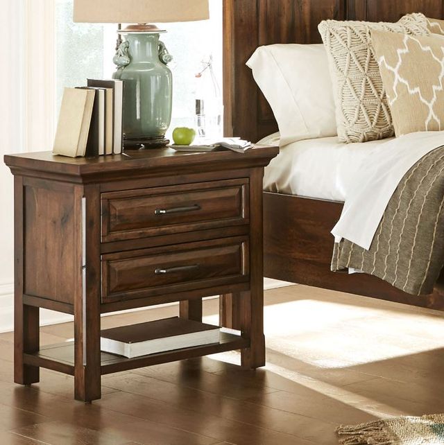 Napa Furniture Design Hill Crest Brown Nightstand-1