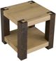 Fairfield® Wyatt Petite Natural End Table with Brown Base-2