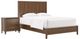 Vaughan-Bassett NordHaven Nordic Walnut Queen Panel Bed-2