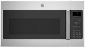 GE® Series 1.9 Cu. Ft. Stainless Steel Over The Range Microwave Front view of the GE® Series 1.9 Cu. Ft. Stainless Steel Over The Range Microwave
