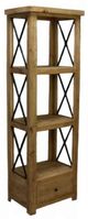 Million Dollar Rustic Orlando Wax Bookcase-0
