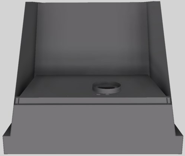 Vent-A-Hood® Designer Series 36" Gunsmoke Wall Mounted Range Hood-3