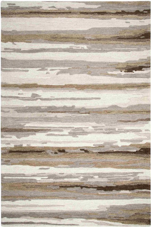 Rizzy Home Vogue Neutral 5’x 8' Area Rug-0