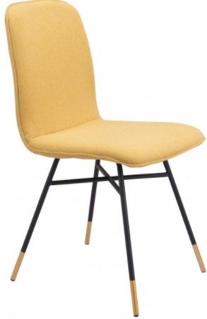 Zuo® Modern Var Yellow Dining Chair-0