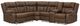 Signature Design by Ashley® Trail Boys 2-Piece Walnut Curved Manual Reclining Sectional-0