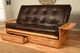 Kodiak Furniture Phoenix Oregon Trail Java/Butternut Queen Storage Futon with Mattress-1