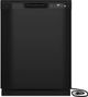 GE® 24" Black Built-In Dishwasher with Front Controls and Power Cord-3