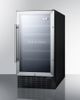 Summit® 18" Stainless Steel Wine Cooler-1