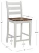 Powell® Vail White Counter Stool-2