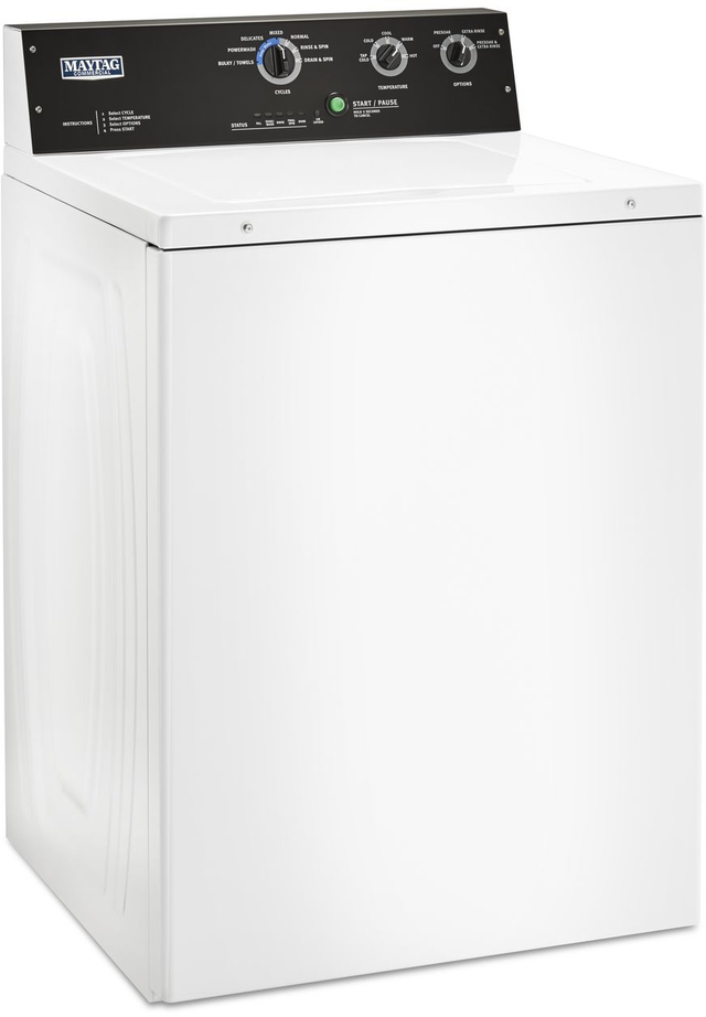 Maytag® Commercial White Laundry Pair-3