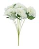 A & B Home White Hydrangea Bush-0