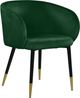 Meridian Furniture Louise Green Velvet Dining Chair-0