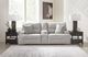 Signature Design by Ashley® Acklen Place 3-Piece Gray Power Reclining Sectional-5