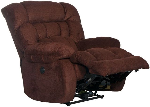 Catnapper® Daly Cranapple Power Lay Flat Recliner-0