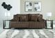 Signature Design by Ashley® Top Tier 2-Piece Chocolate Small Spaced Manual Reclining Sectional-1