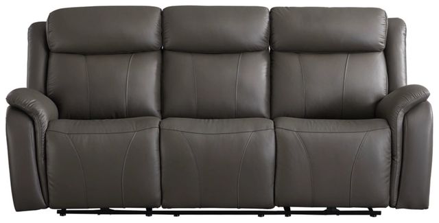 Signature Design by Ashley® Chasewood Dark Gray Power Reclining Sofa-2