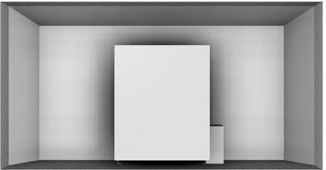 Vent-A-Hood® 36" Stainless Steel Air Recovery System (ARS) Wall Mount Liner Insert-2