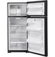 GE® 28" 17.5 Cu. Ft. Black Top Freezer Refrigerator-3