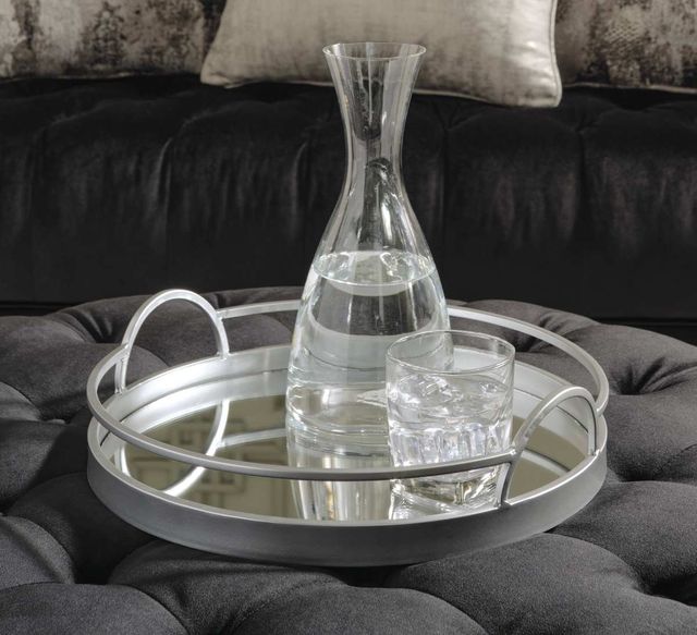 Signature Design by Ashley® Adria Silver Tray-3