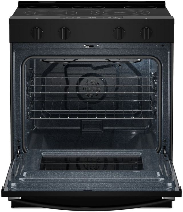 Whirlpool® 30" Black Slide In Electric Range with  Air Cooking Technology-1