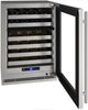 U-Line® 24" Dual Zone Wine Refrigerator with 5.1 Cu. Ft. 49 Bottle Capacity-2