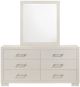 Coaster® Jessica Snow White Dresser and Mirror-1