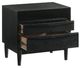 Armen Living Artemio 3-Piece Black Queen Bedroom Set-4