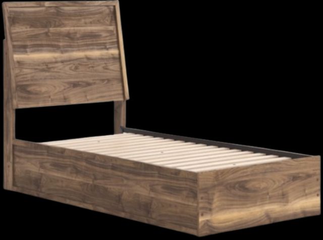 Signature Design by Ashley® Chirason Brown Twin Panel Bed-1