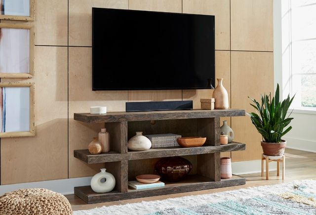 aspenhome® Mackenzie Sandy Brown 65" Open Console-1