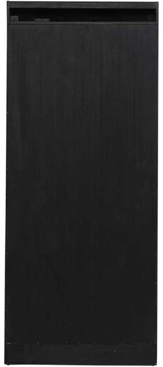 Liberty Furniture Meritage 2-Piece Aged Charcoal/Caramel Bunching Bookcase Set-4