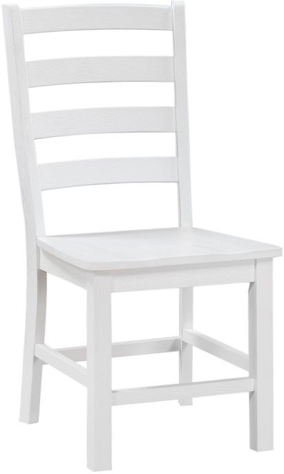 Mazin Furniture Redmond White Dining Side Chair-0