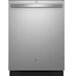 GE® Dry Boost™ 24" Stainless Steel Top Control Built In Dishwasher