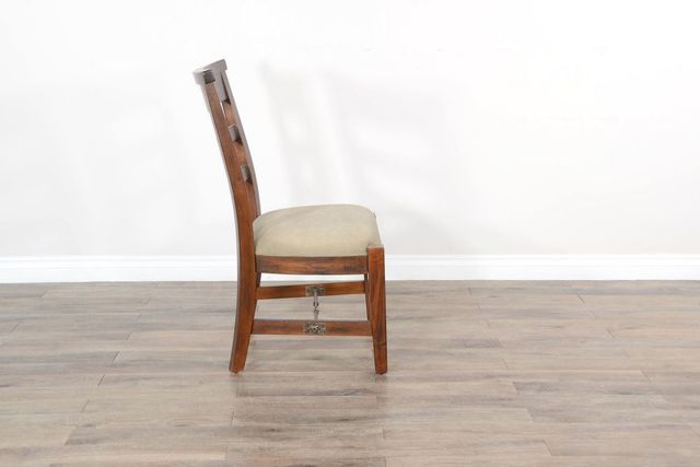 Sunny Designs™ Tuscany Vintage Mocha Ladderback Side Chair-2
